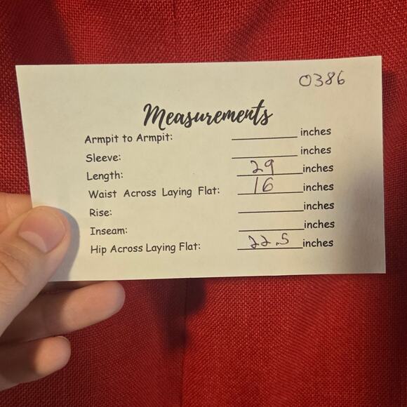 Stephen Douglas Red Midi Skirt, Size 16 – Timeless Classic Midi Skirt [0386] - Picture 5 of 7